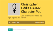 Tablet Screenshot of christopherodd.com